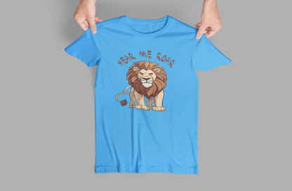 Lion Hear me Roar Tees and Hoodies