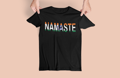 Namaste India Flag Tees and Hoodies