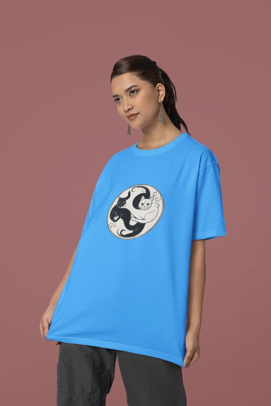 Yin Yang Cat Tees and Hoodies