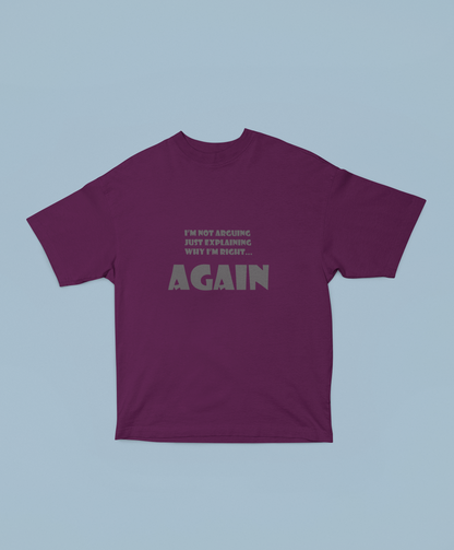 Right Again Humor Shirts and Hoodies