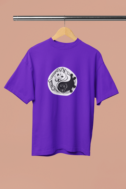 Yin Yang Dog Style Tees and Hoodies