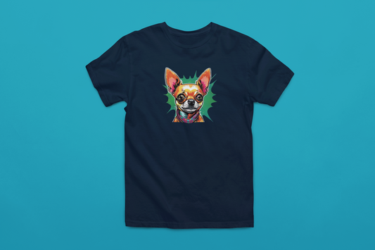 Colorful Chihuahua T-Shirt & Hoodie – Vibrant Dog Lover Gift, Cute Chihuahua Apparel, Pet Lover Clothing