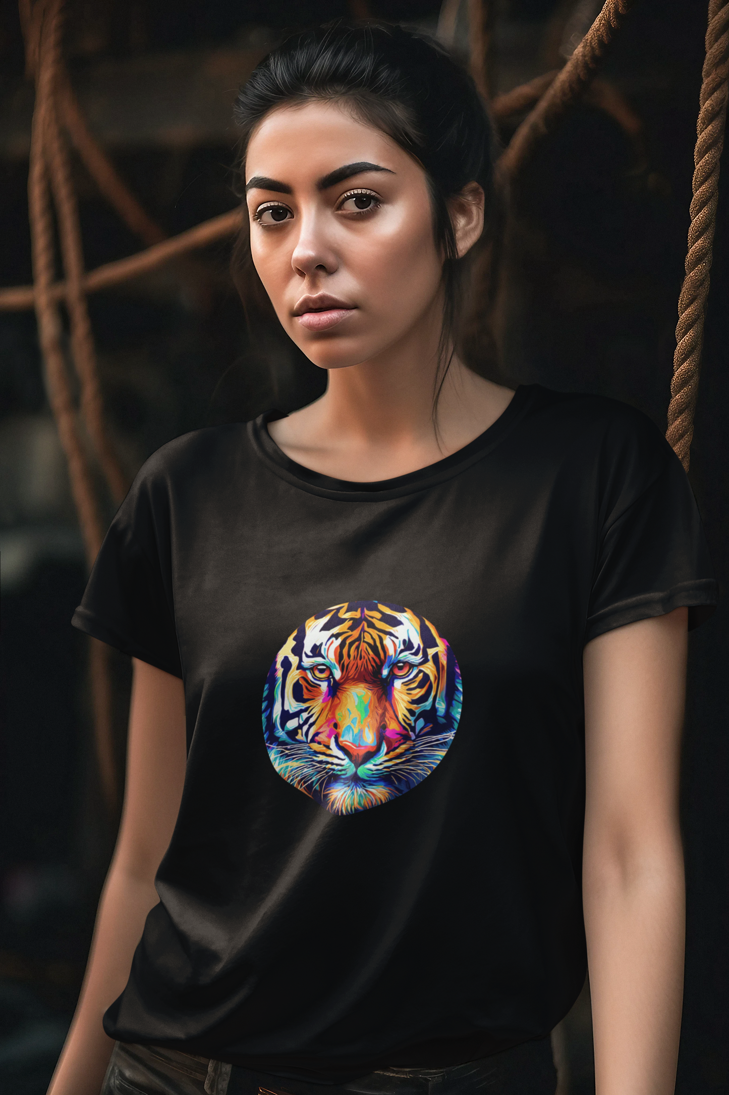 Unique and Vibrant Tiger Tees and Hoodies