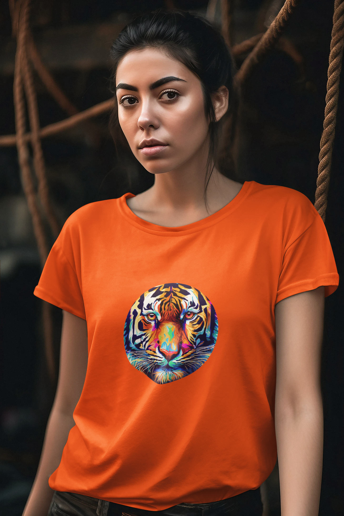 Unique and Vibrant Tiger Tees and Hoodies